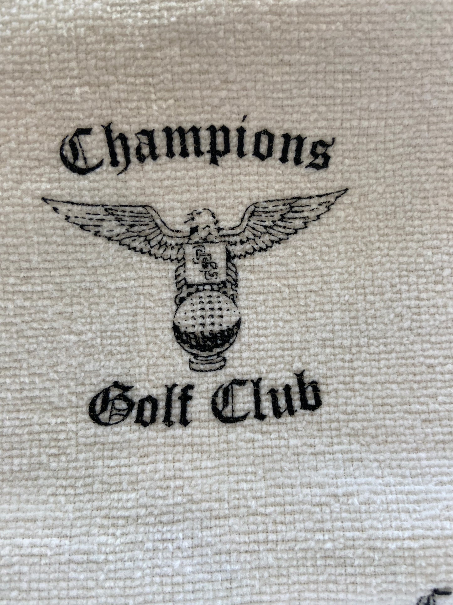 Champions Caddy Towel