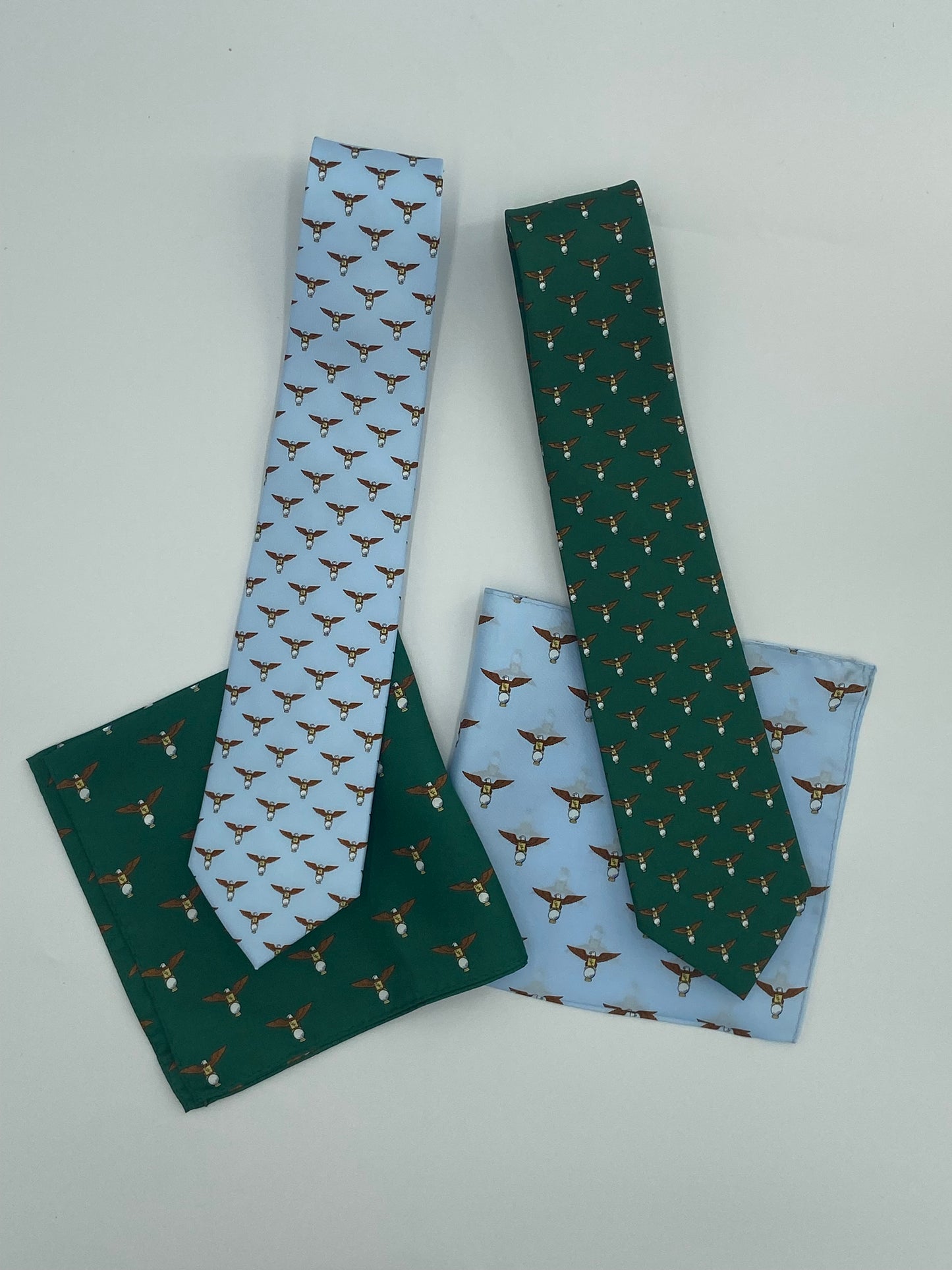 Bird Dog Bay Tie/Pocket Square